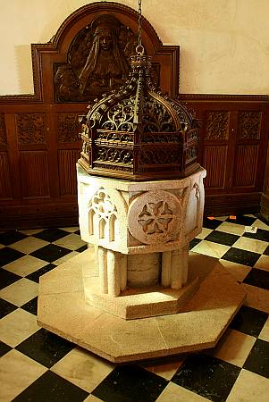 St Columb Major - The Font